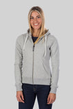 SWEATSHIRT FULL ZIP AUTHENTIC 360 "SNOW WASHED" WOMAN