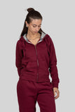 FELPA FULL ZIP AUTHENTIC 360 DONNA