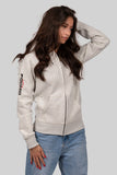 FELPA FULL ZIP AUTHENTIC 360 DONNA