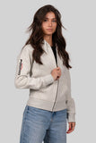 FELPA FULL ZIP AUTHENTIC 360 DONNA