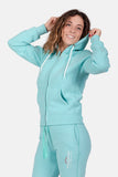 SWEATSHIRT FULL ZIP AUTHENTIC 360 WOMAN