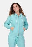 SWEATSHIRT FULL ZIP AUTHENTIC 360 WOMAN