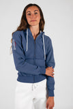 SWEATSHIRT FULL ZIP AUTHENTIC 360 WOMAN