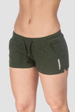 SHORT IN COTONE FIAMMATO DONNA