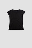 T-SHIRT MANICA CORTA IN COTONE FIAMMATO DONNA