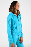 FELPA FULL ZIP LIGHT 280 "TERRA" DONNA