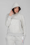 HOODED PULLOVER SWEATSHIRT