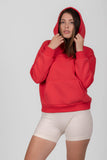 FELPA PULLOVER CON CAPPUCCIO