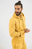 MAGLIA COTONE FULL ZIP  "TERRA" UOMO