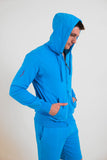 MAGLIA COTONE FULL ZIP  "TERRA" UOMO