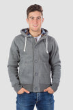 MEN`S SWEATSHIRT COLLEGE JACKET