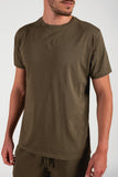 MEN`S GARMENT DYED COTTON T-SHIRT