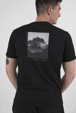 T-SHIRT COTONE STAMPA MONTAGNA UOMO