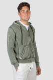FELPA LIGHT 280 "SNOW WASHED" UOMO